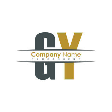 initial monogram letter logo with creative design.