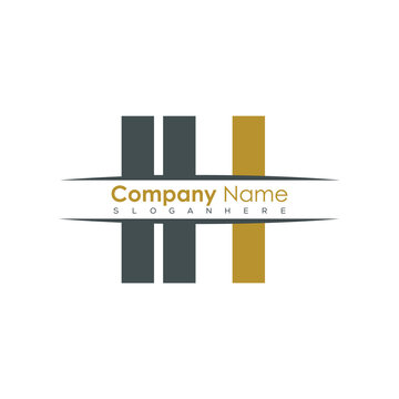 initial monogram letter logo with creative design.