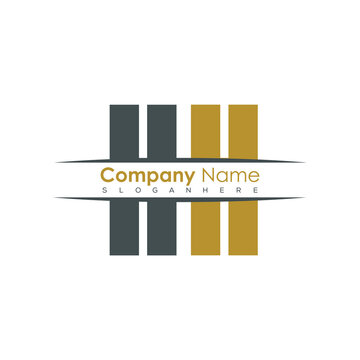 initial monogram letter logo with creative design.
