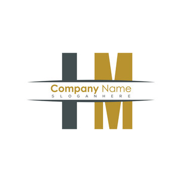 initial monogram letter logo with creative design.