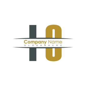 initial monogram letter logo with creative design.