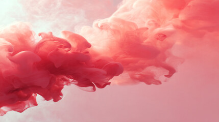 Fototapete - Pink smoke bomb effect background texture abstract art wallpaper design for graphic designer resource