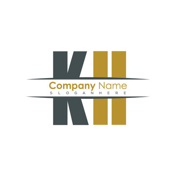 initial monogram letter logo with creative design.