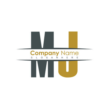 initial monogram letter logo with creative design.