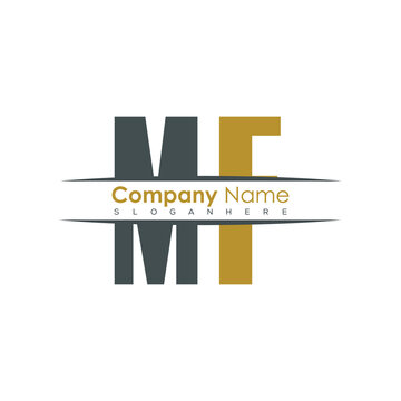 initial monogram letter logo with creative design.