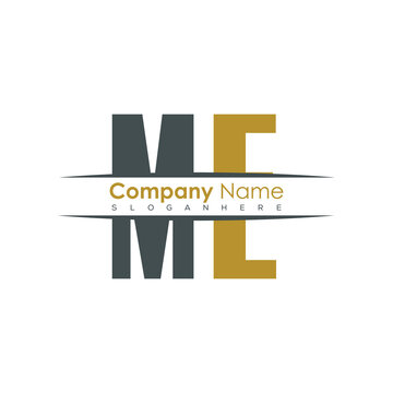 initial monogram letter logo with creative design.