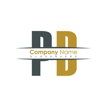 initial monogram letter logo with creative design.