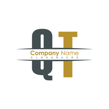 initial monogram letter logo with creative design.