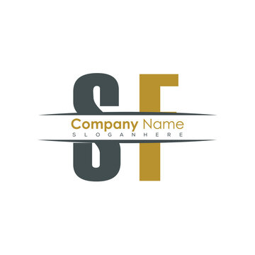 initial monogram letter logo with creative design.