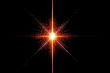 Wall Mural - intense starburst flare