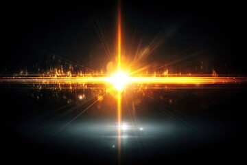 Wall Mural - bright light burst