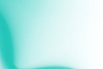 Aufkleber - Abstract teal gradient background texture.