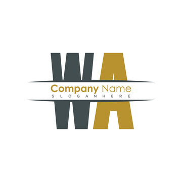initial monogram letter logo with creative design.