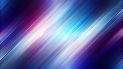 Fototapete - Blur blue color fast speed motion effect abstract for advertising background, modern digital dynamic pattern design with futuristic technology style for promotional visual content