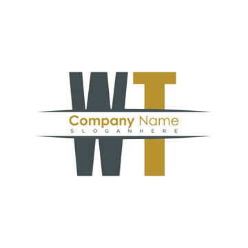 initial monogram letter logo with creative design.