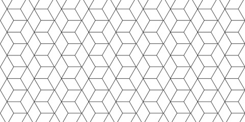 	
Seamless pattern with hexagon square cube geometric pattern shapes grid metal element texture design. abstract tiles gradient science web tech connection triangle diamond honeycomb.