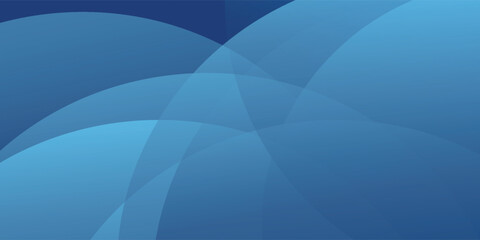 Abstract blue color background. Dynamic shapes composition. Vector illustration