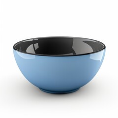 Poster - light-blue bowl with dark-rimmed interior.