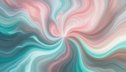 Poster - Swirling abstract art design digital canvas colorful background modern aesthetic soft light creative expression