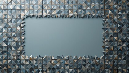 Poster - Creative design action modern interior graphic art contemporary space panoramic view innovative concept