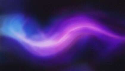 Poster - abstract digital art of swirling violet and blue light wave on dark background for tech design, music visuals, wall art, or futuristic interface element

