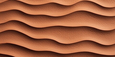 Poster - Close-up of undulating sand dunes in the desert show textures and shadows.