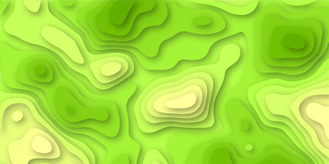 Poster - abstract background with paper cut out layers. vector illustration. material design. paper cutting t