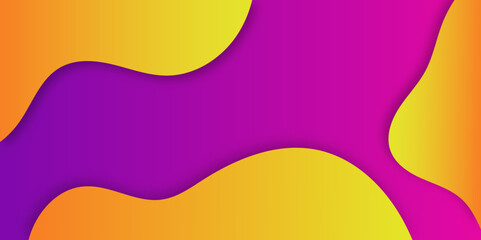 Poster - abstract background, dynamic shapes composition.