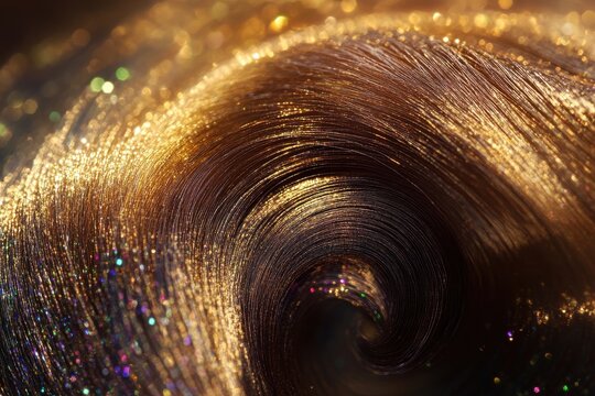 shimmer thread twist, radiant swirl, background