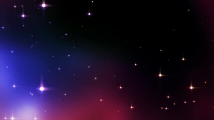 abstract background with stars