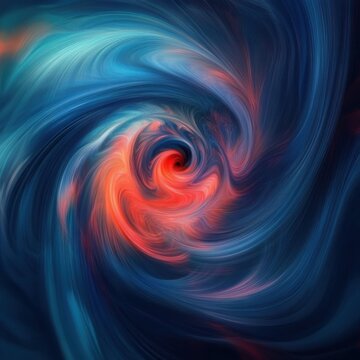 soft swirl spin, surreal shape, background