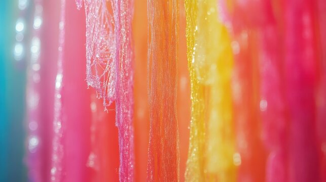 Dropping soft thread element on a chroma stream backdrop