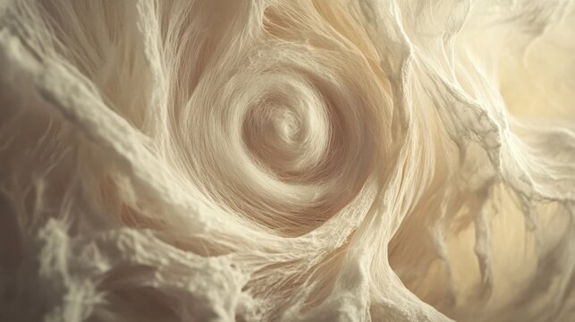 soft thread spin, surreal motion, background