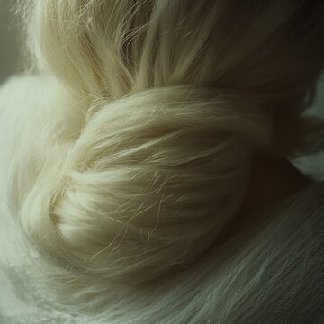 Dreamy light effect with a twisting soft thread element