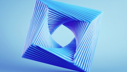 Poster - abstract blue wave texture for web design and branding