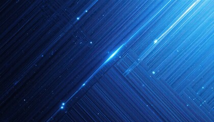 Poster - Dynamic light trails and energy waves abstract digital art visual effects futuristic environment close-up perspective conceptual design for technology and innovation