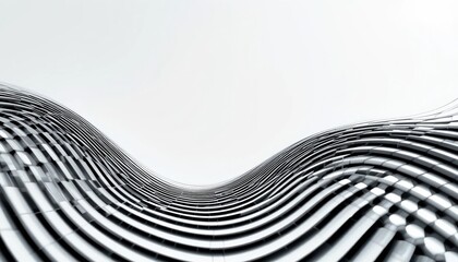 Poster - Dynamic architectural waves modern cityscape abstract photography urban environment low angle view innovative design concepts for visual appeal