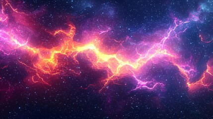 Poster - Infinite nebulae displaying a breathtaking array of cosmic beauty with countless colorful forms creating a stunning celestial canvas to admire