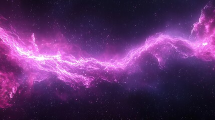 Poster - Stunning nebula space scene filled with cosmic colors and energy fields creating a mysterious and awe-inspiring celestial view