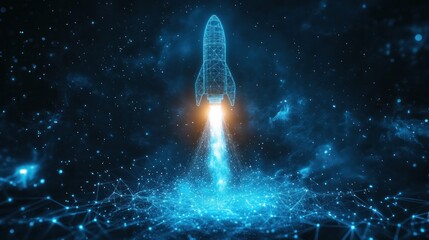 Poster - Digital Rocket Launch: Innovation, Technology and Progress