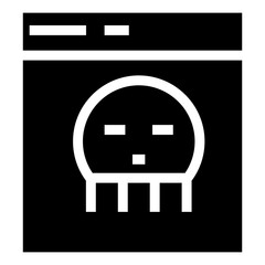 Poster - hacking information vector icon