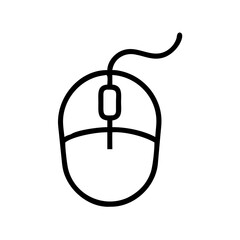Poster - computer mouse icon vector illustration