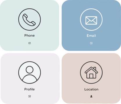 social media icon vector design