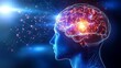 © Anas - Illuminated Mind: A Visual Representation of Neural Network Activity and Cognitive Processes