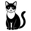 © david - cute cat silhouette