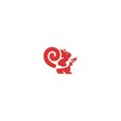 © AbrarKhanJahid - Squirrel creative design illustration