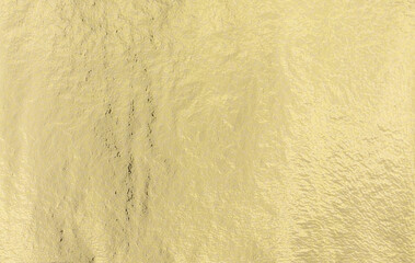 Poster - Golden foil texture with metallic finish creates a royal, premium design. Smooth, gilded surface with a sleek, reflective effect perfect for luxury wrapping, elegant wallpaper, and creative art. Shiny