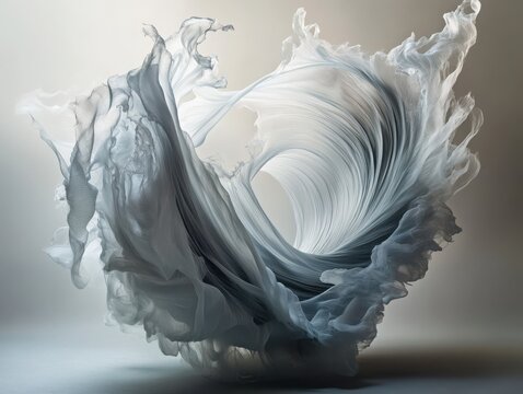 twisting mist fold, soft splash, background