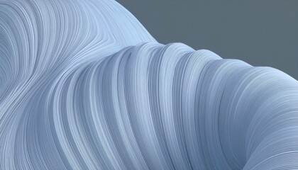 Fototapete - soft blue paper wave texture for branding, web design, and print media abstract fluid lines, modern texture, high-quality graphic resource