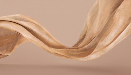 Poster - flowing fabric texture with soft curves for design, branding, and print use high-quality textile background for creative projects